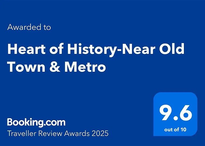 Heart Of History - Steps 2 Metro & Old Town Appartement